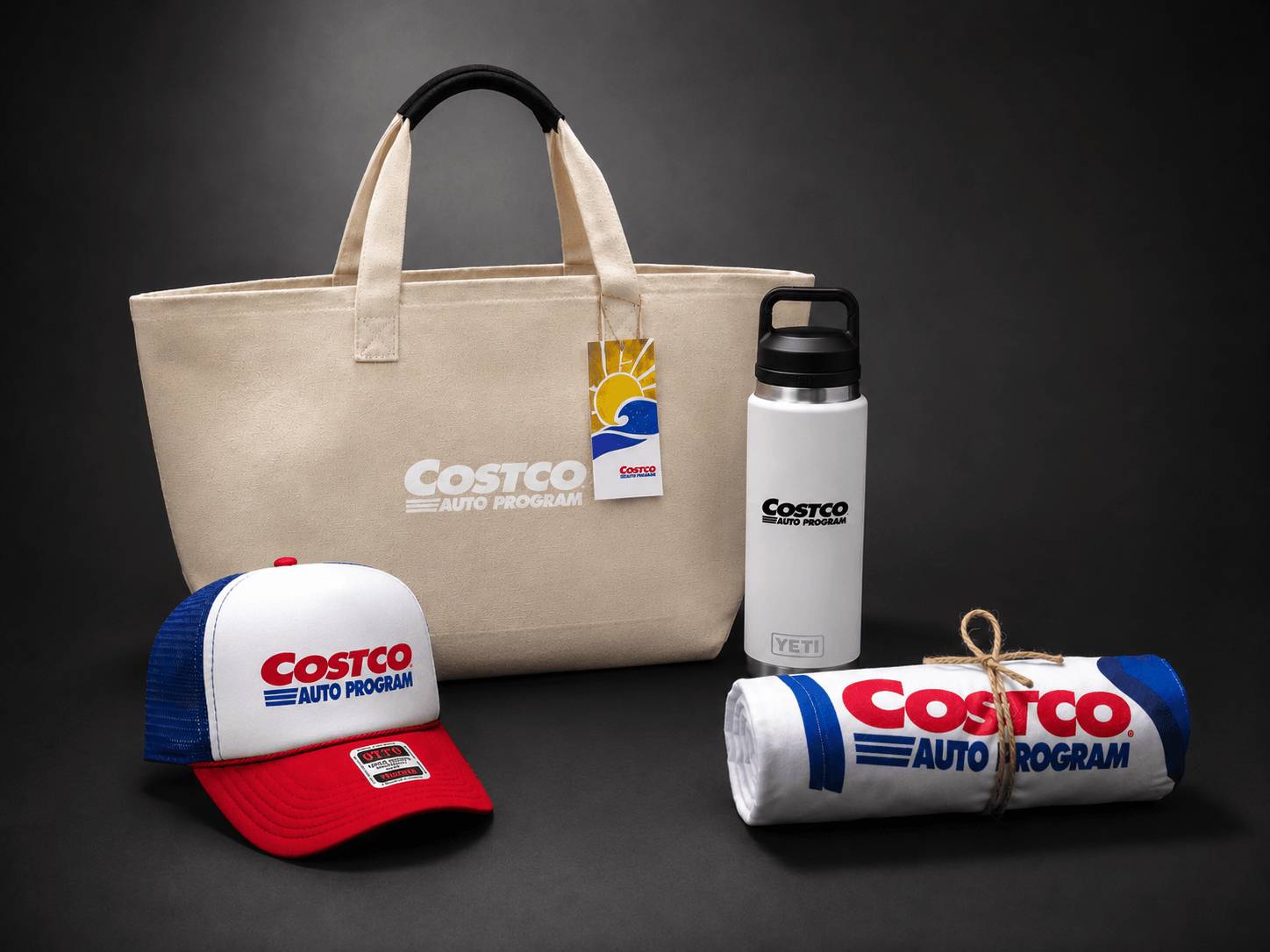 Coordinated branded swag and employee gift collection