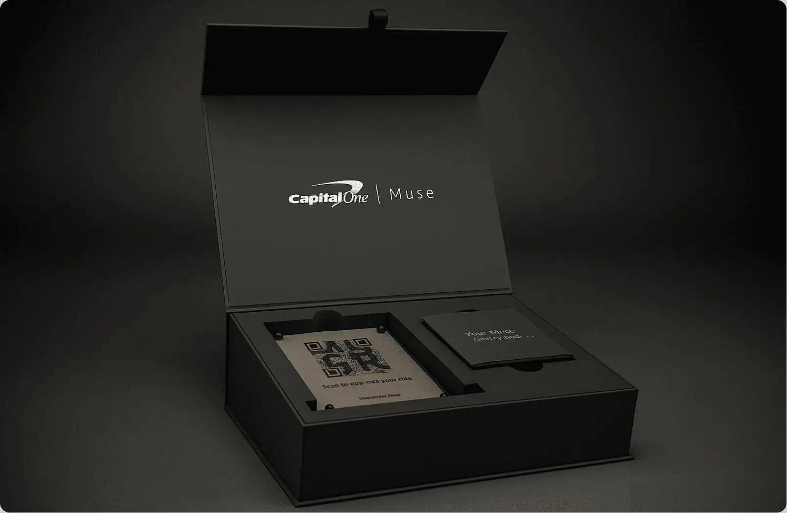 Custom magnetic presentation box