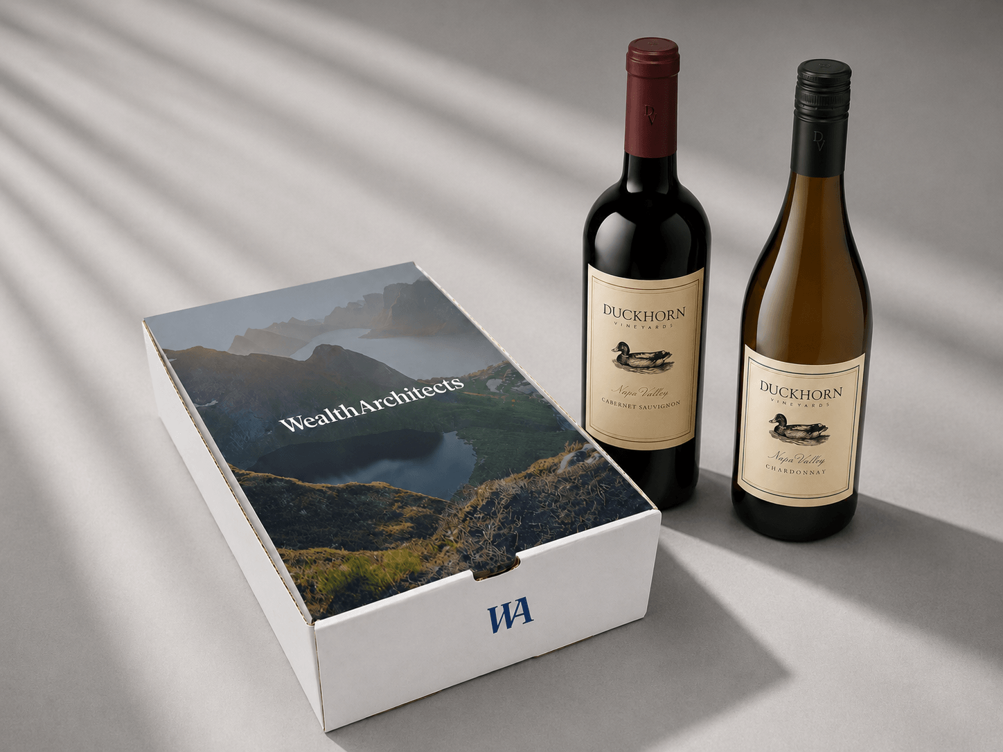 Branded client gift kit ready to order and ship